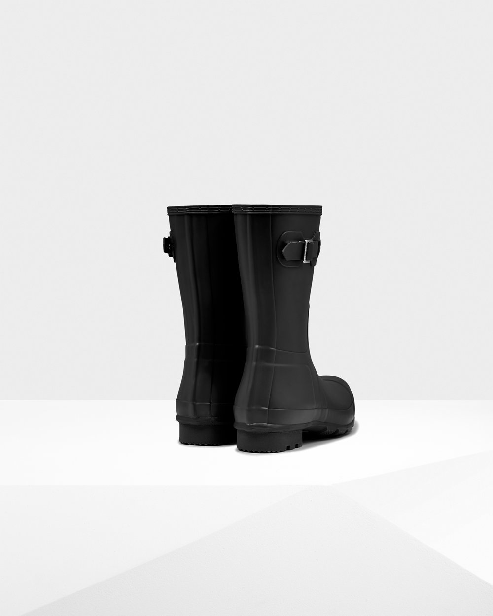 Botas de Lluvia Cortas Hunter Hombre - Original - Negros - GCBLWRH-30